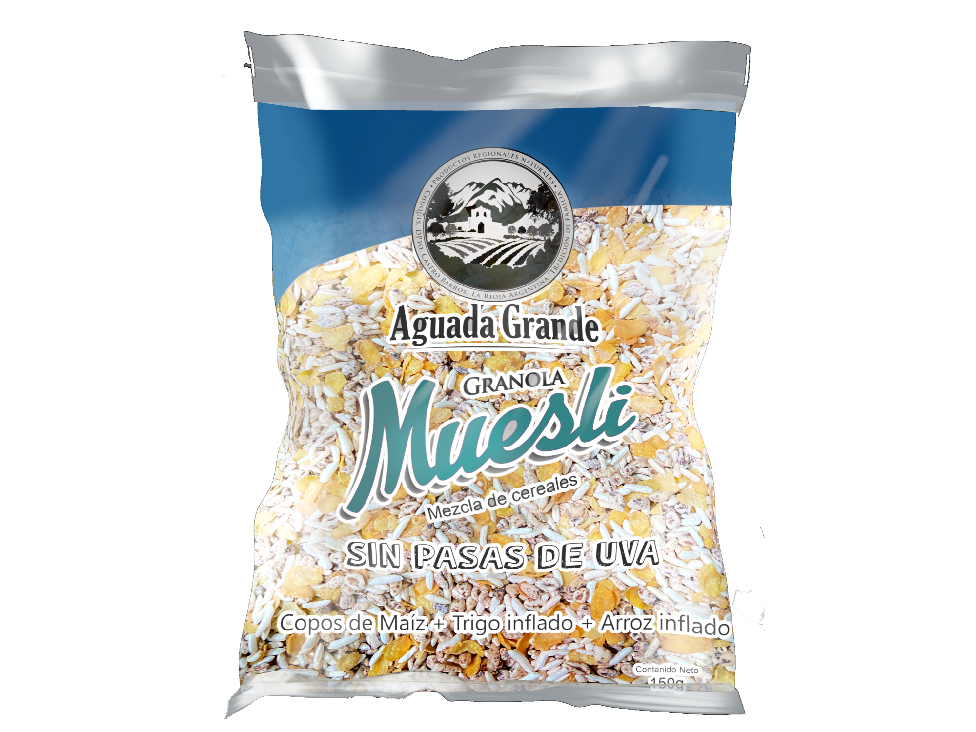 Granola Light Muesli Sin Pasas "Aguada Grande" x 150G