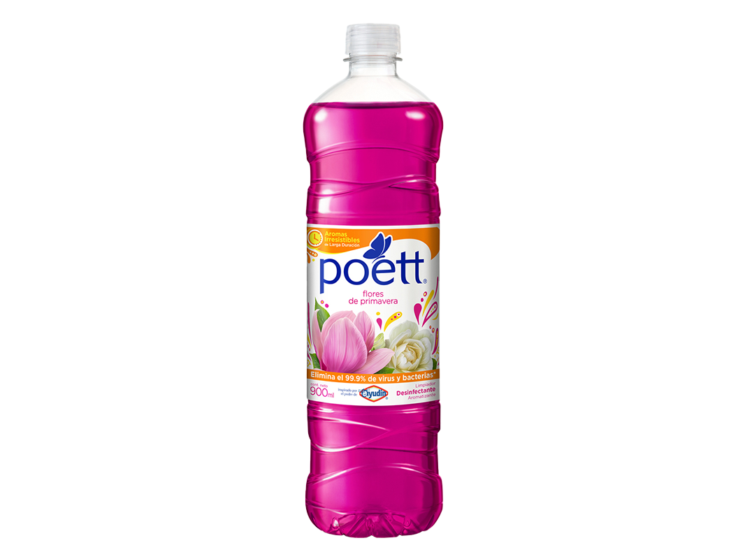 Liquido Para Piso "Poett" Flores de Primavera 900ML