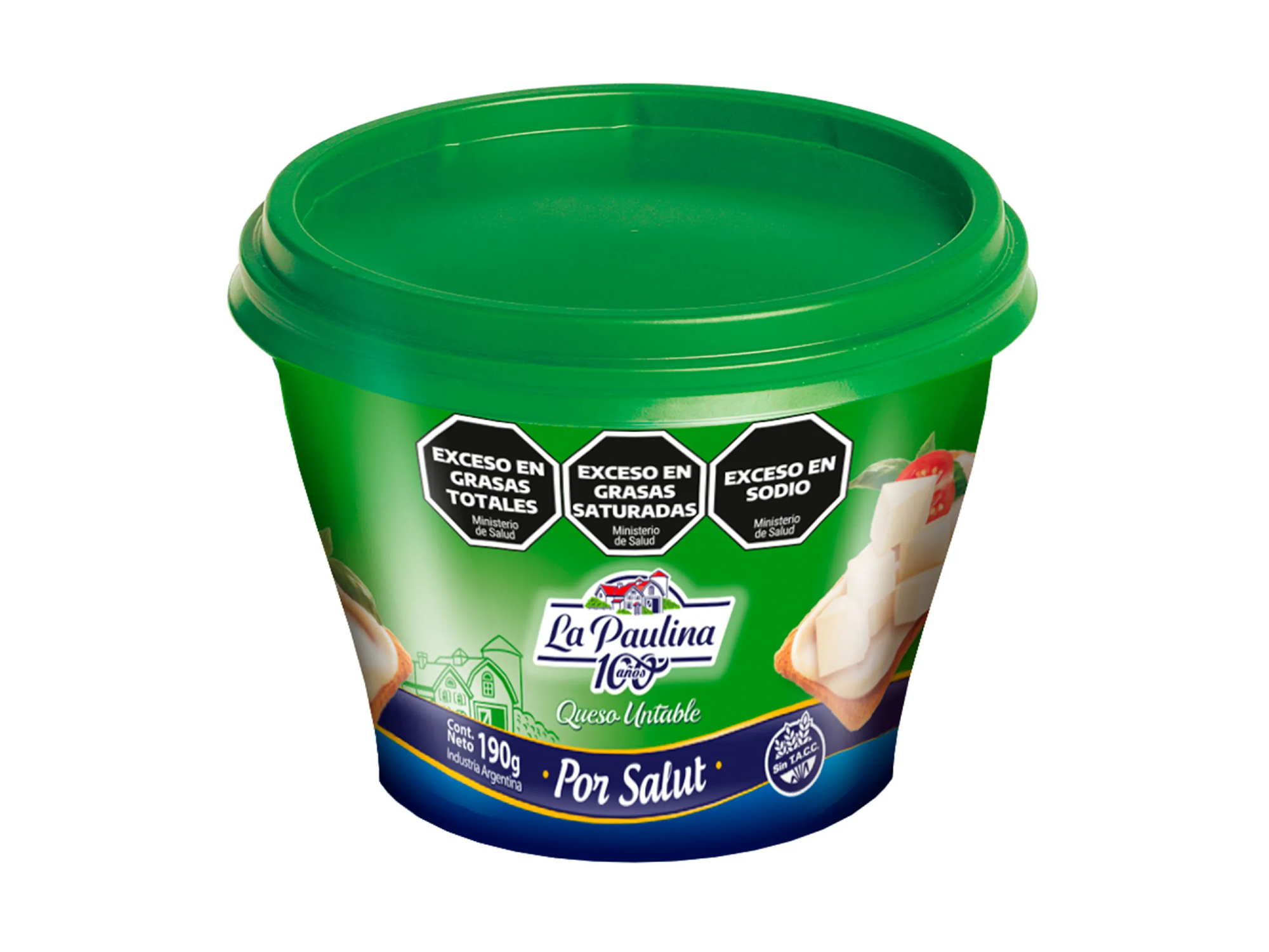 Queso Untable "La Paulina" PorSalut 190g