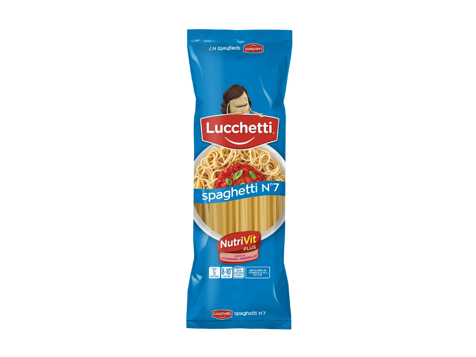 Fideos "Lucchetti" Spaghetti n°7 x 550G