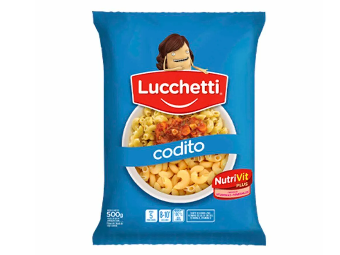 Fideos "Lucchetti" Codito x 500G