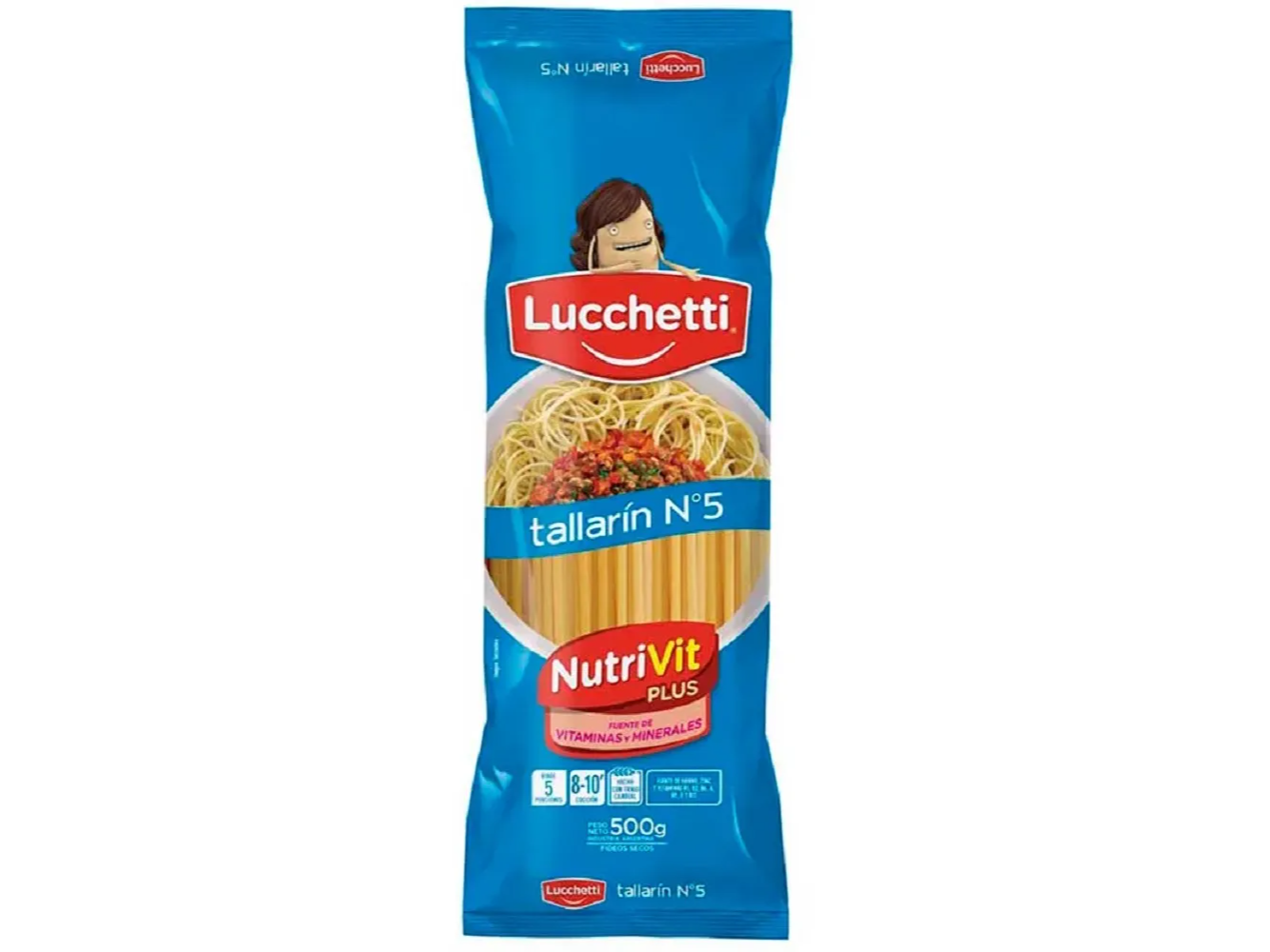 Fideos "Lucchetti" Tallarin n°5 x 500G
