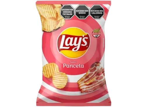 Papas Fritas Sabor Panceta "Lays" x 77G