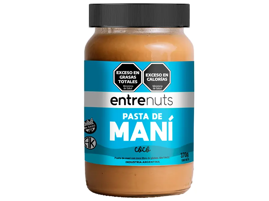 Pasta De Mani Coco "Entrenuts" x 370G
