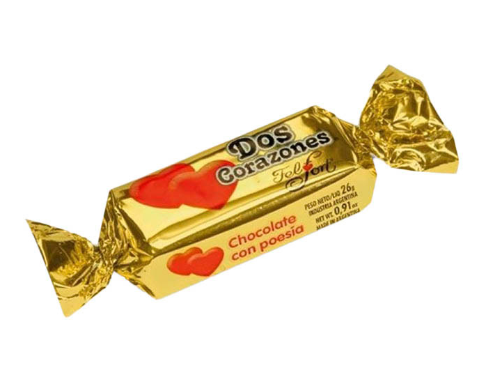 Chocolate "Dos Corazones" 26G
