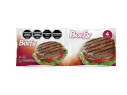 Hamburguesa "Barfy" Clasica X4
