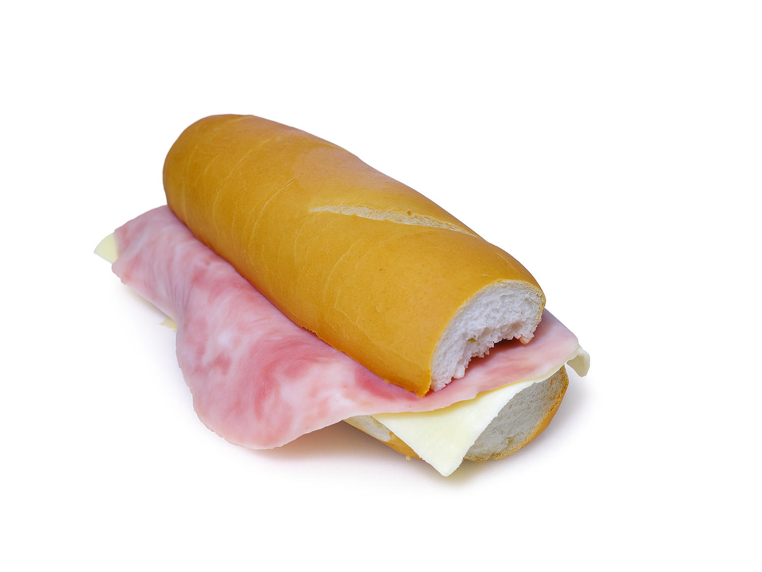 Pan Frances Jamon y Queso