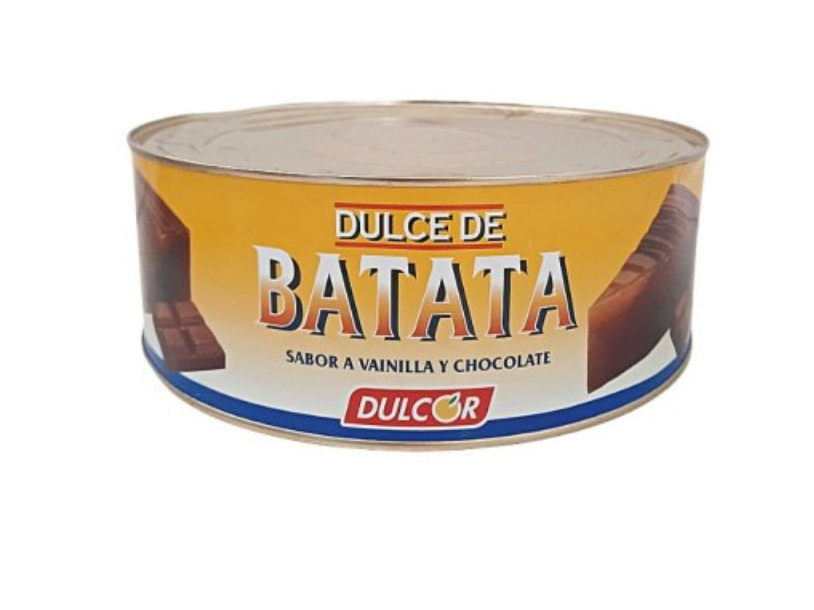 Dulce de Batata Sabor Vainilla y Chocolate "Dulcor" x 100G