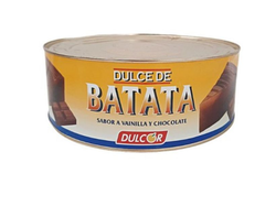 Dulce de Batata Sabor Vainilla y Chocolate "Dulcor" x 100G