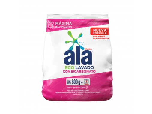 Jabon En Polvo "Ala" Matic C/Bicarbonato x 800G
