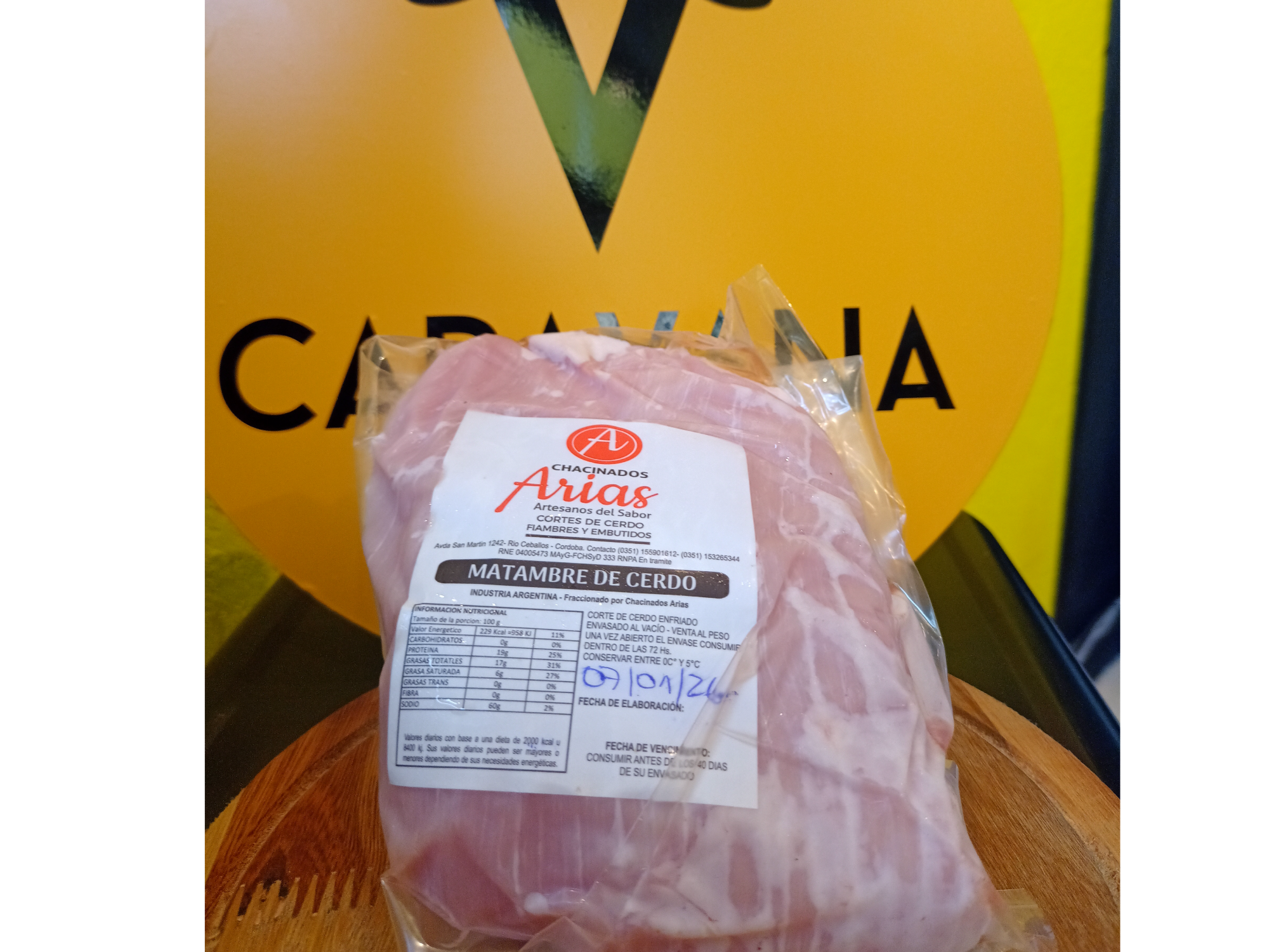 MATAMBRE DE CERDO de Caravana Carnes