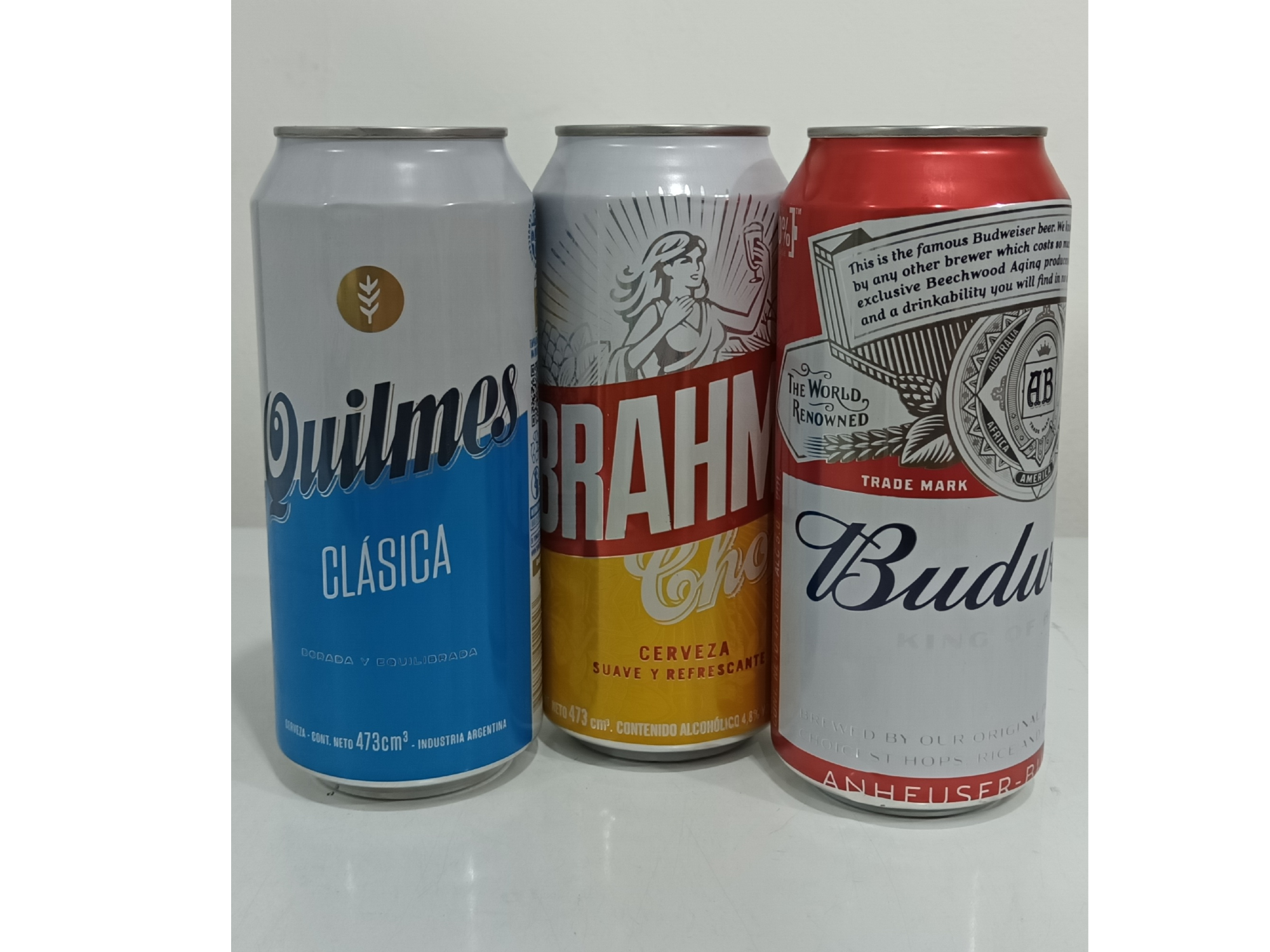 Lata brama / bud /quilmes