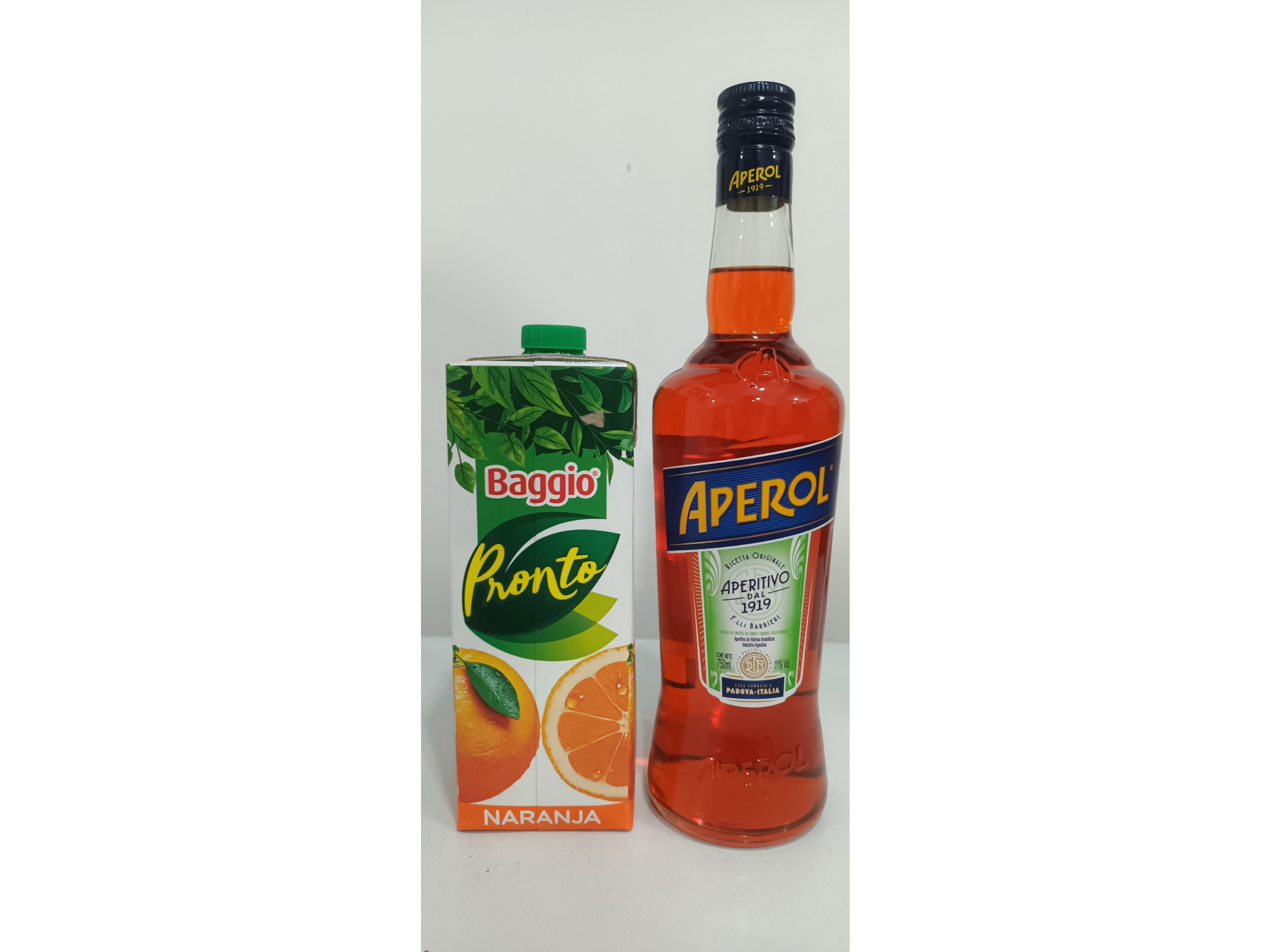 Aperol+ jugo 1lts