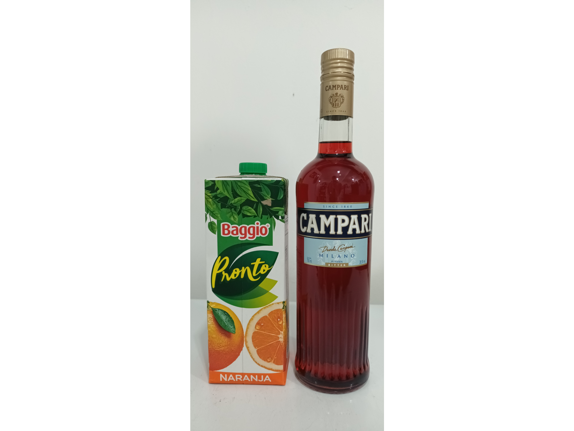 Campari + jugo 1 lts