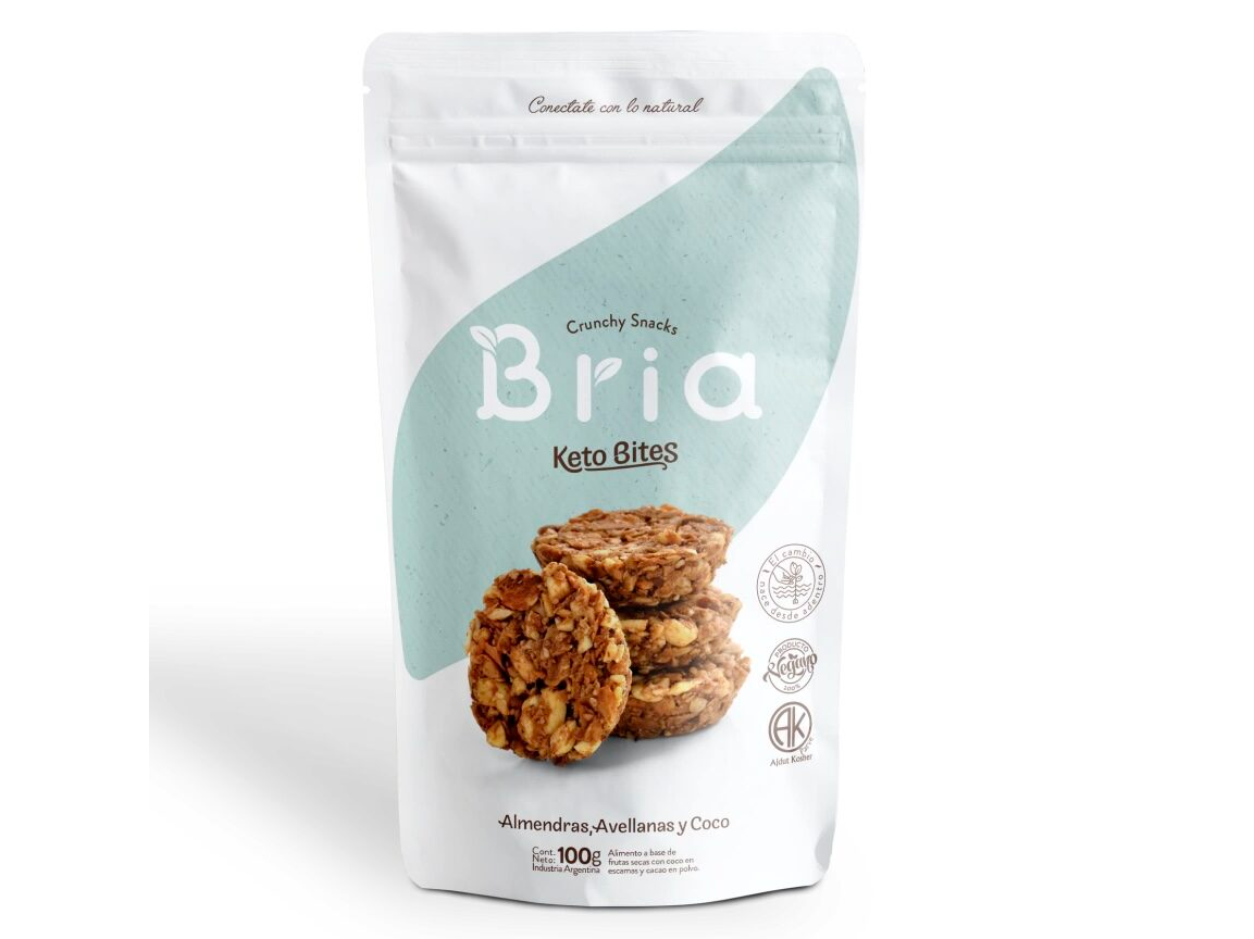 Keto Bites Almendras, Avellanas y Coco Bria