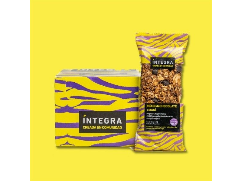 Barra de Maní y Chocolate - Integra