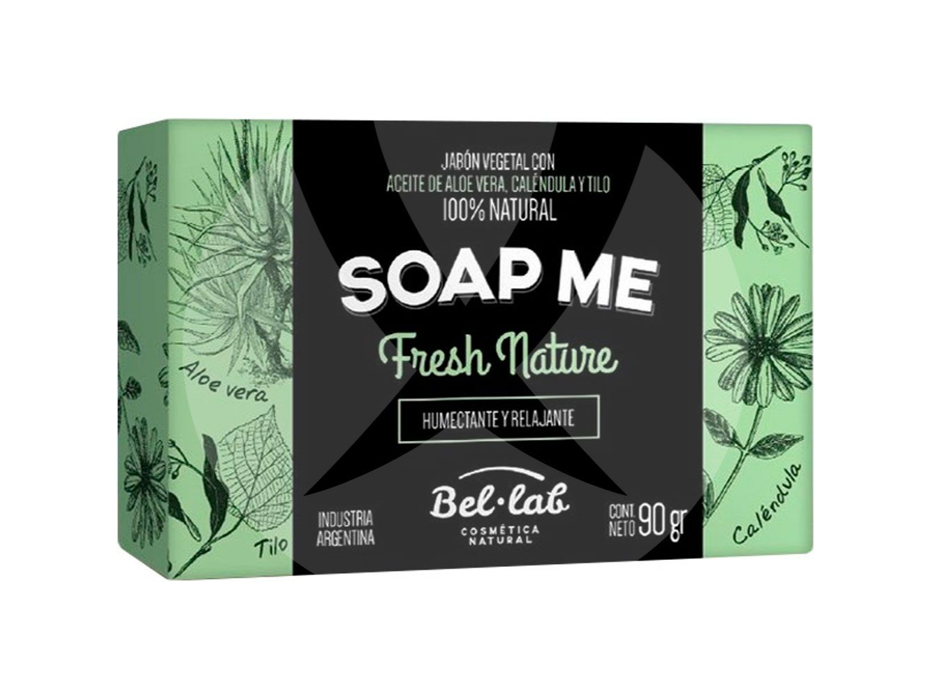 Jabón vegetal fresh natural 90gr