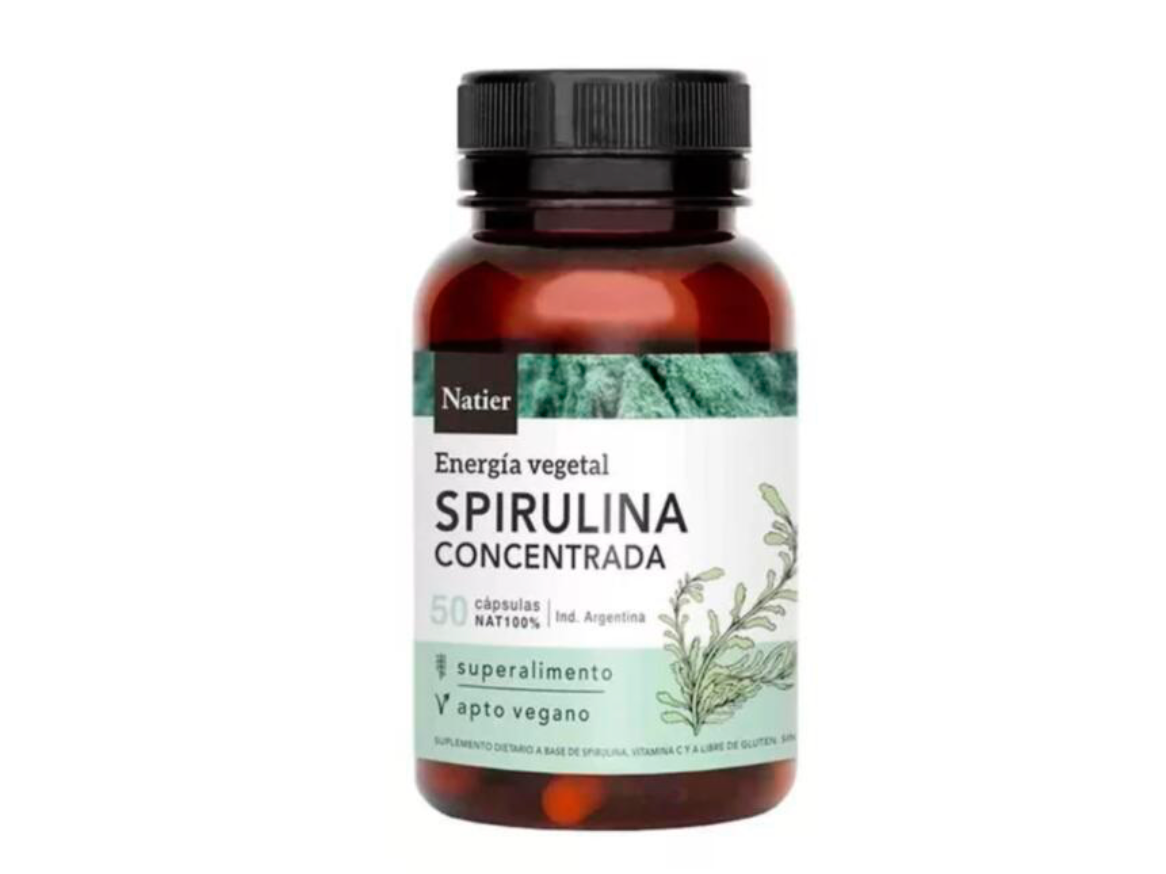 Cápsulas de spirulina x 50g