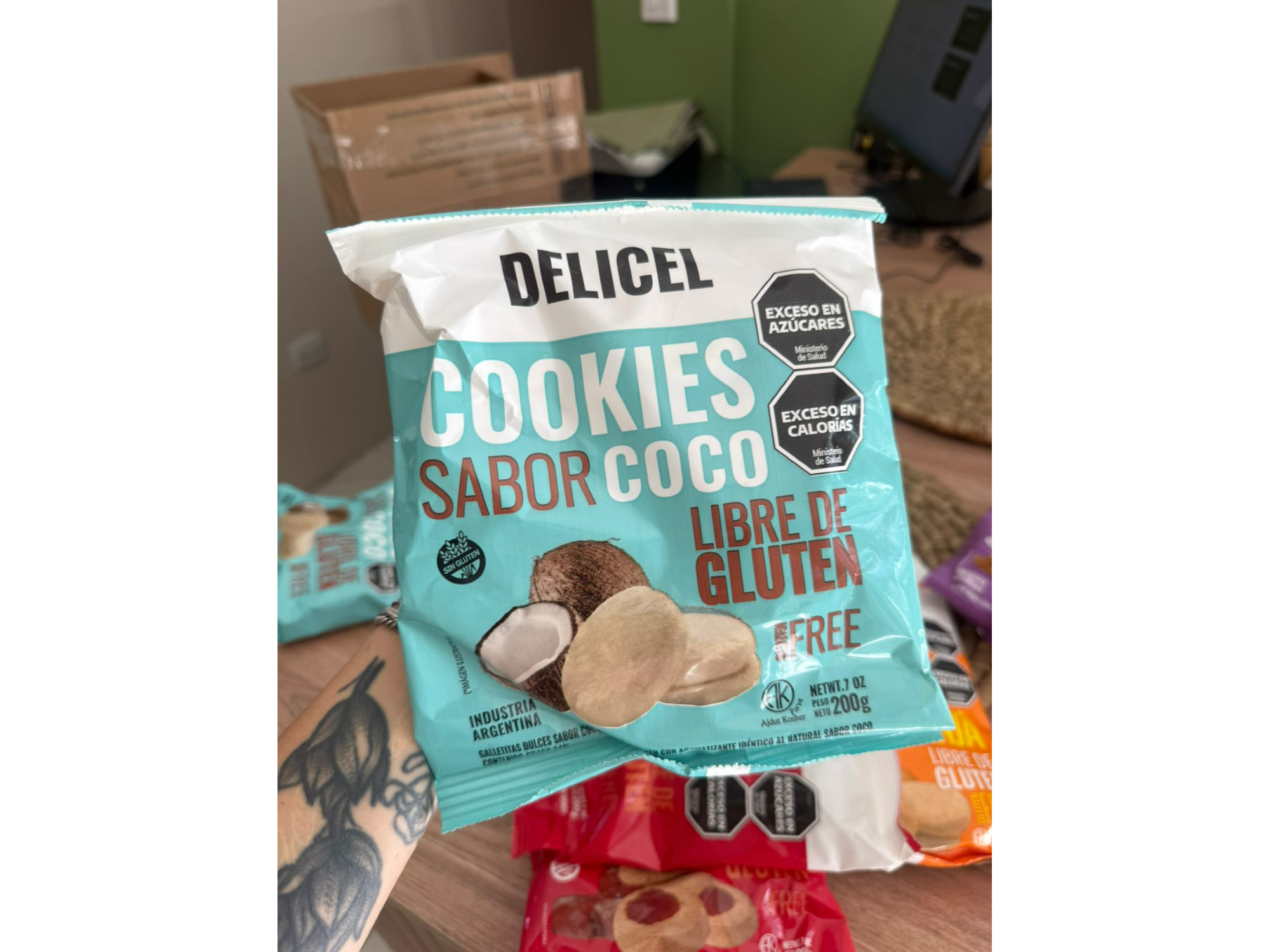 Cookies COCO sin TAC -Delicel