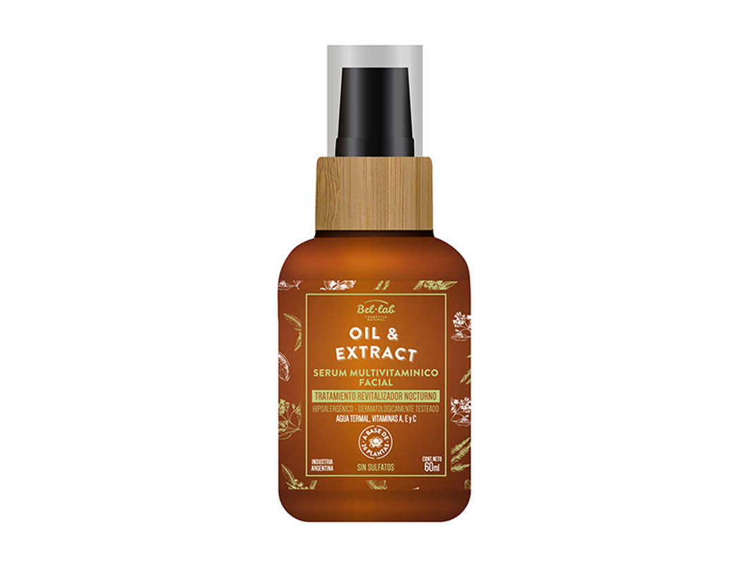 Oil & extract serum multivitaminico facial nocturno 60ml