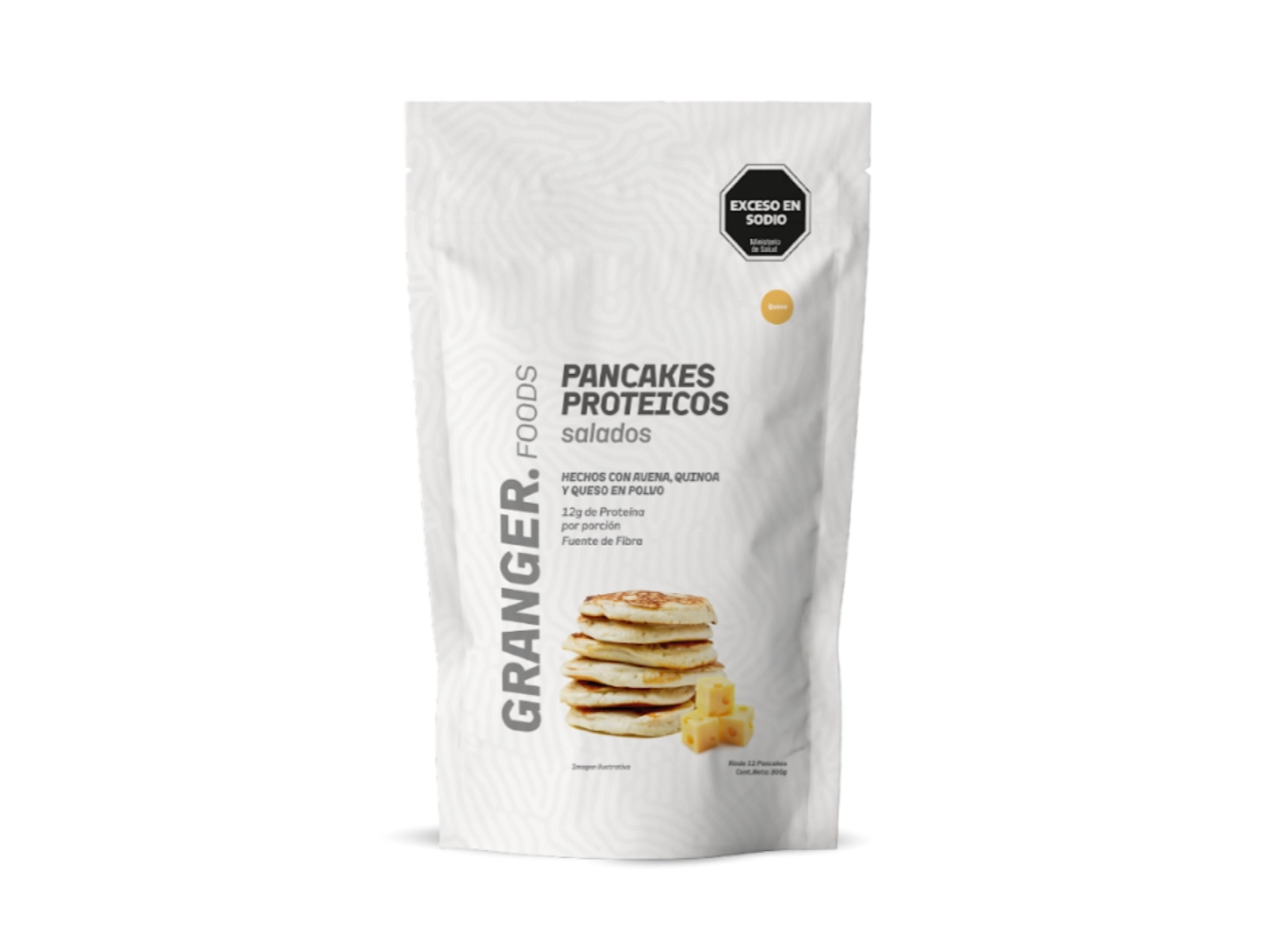 Pancakes proteicos salados