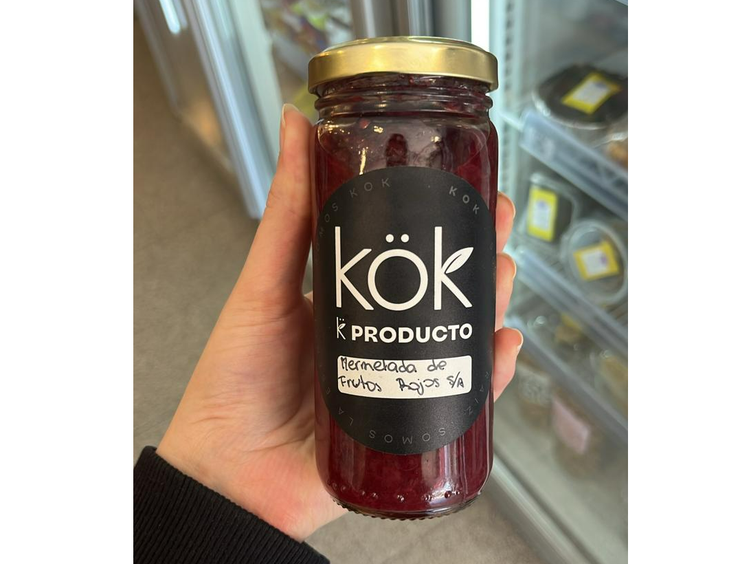 Mermelada sin azúcar blueberry - KOK