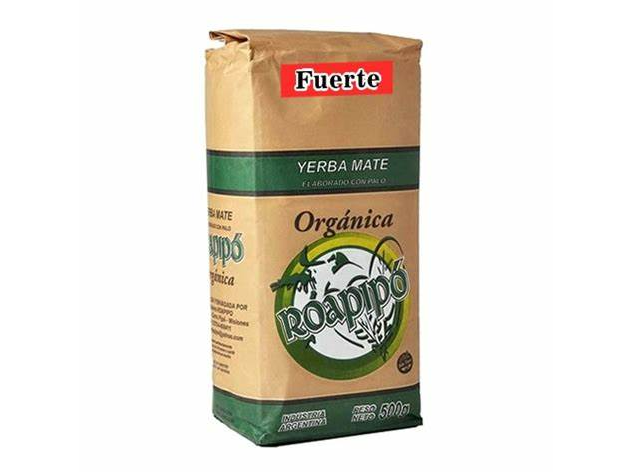 Yerba elaborada con palo fuerte