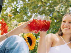 Té frío • frutos rojos •