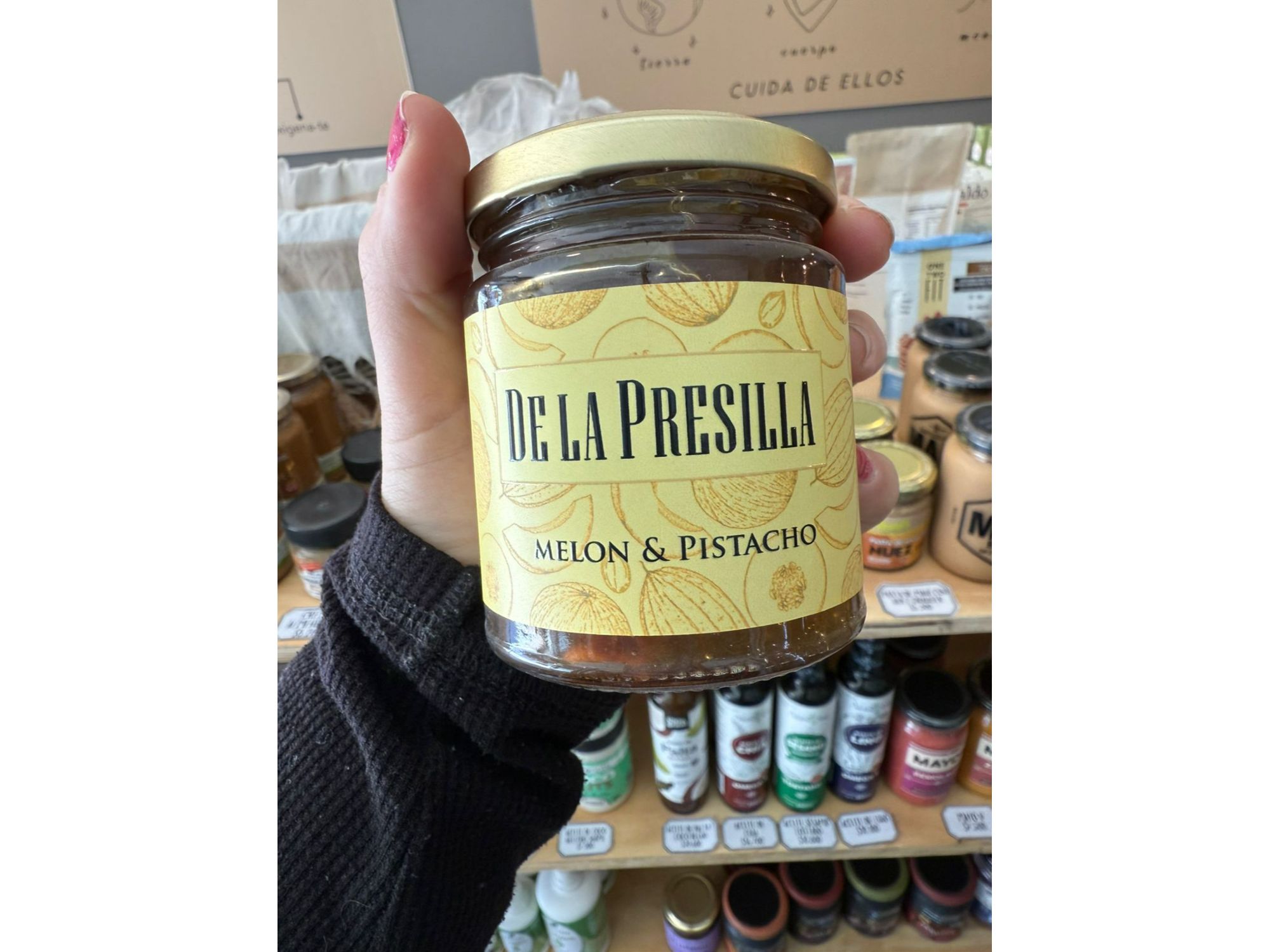 Mermelada melon y pistacho