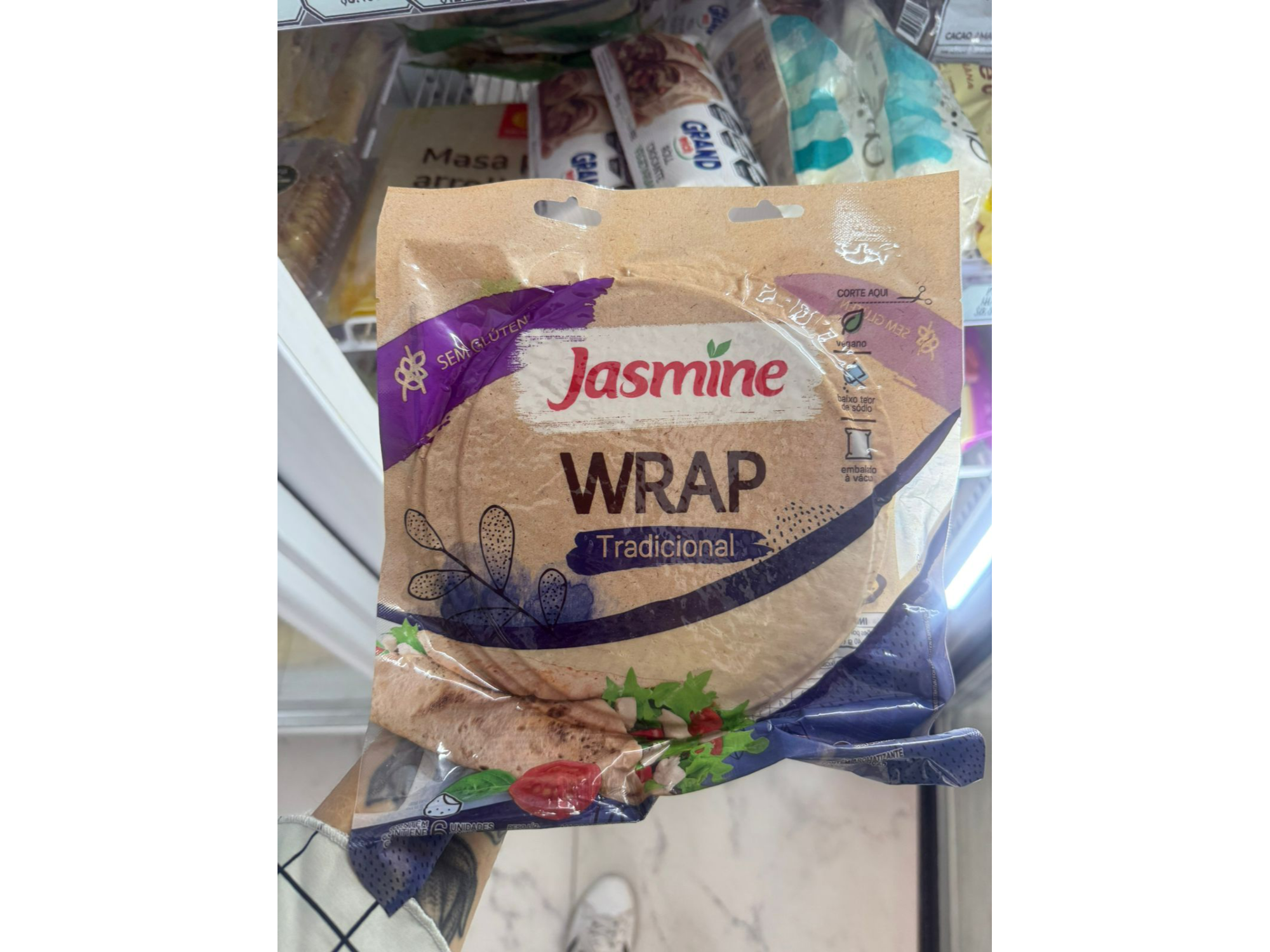 Wrap mandioca TRADICIONAL 240gr - Jasmin