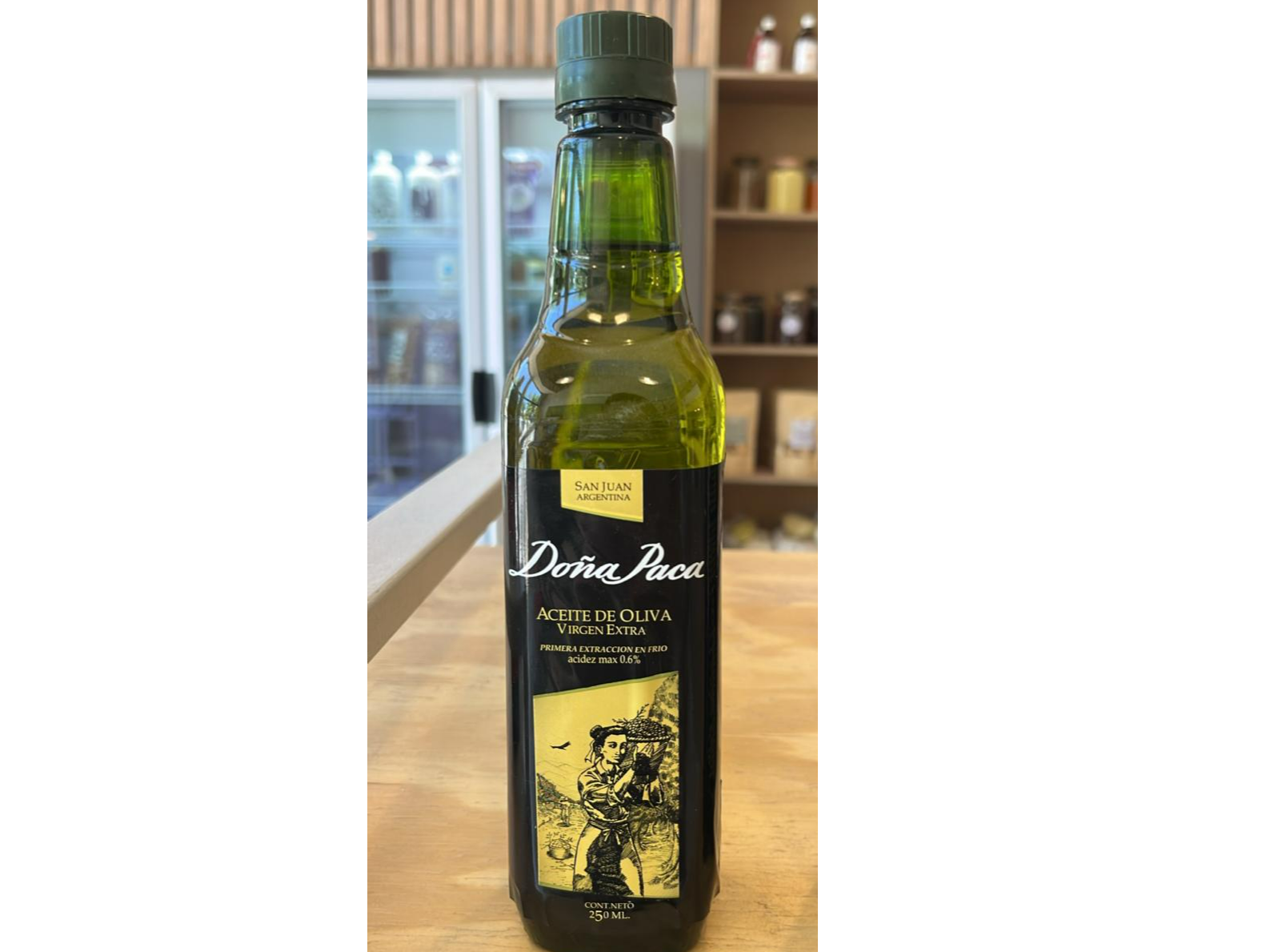 Aceite de oliva 250ml botella de plástico DOÑA DOMINGA