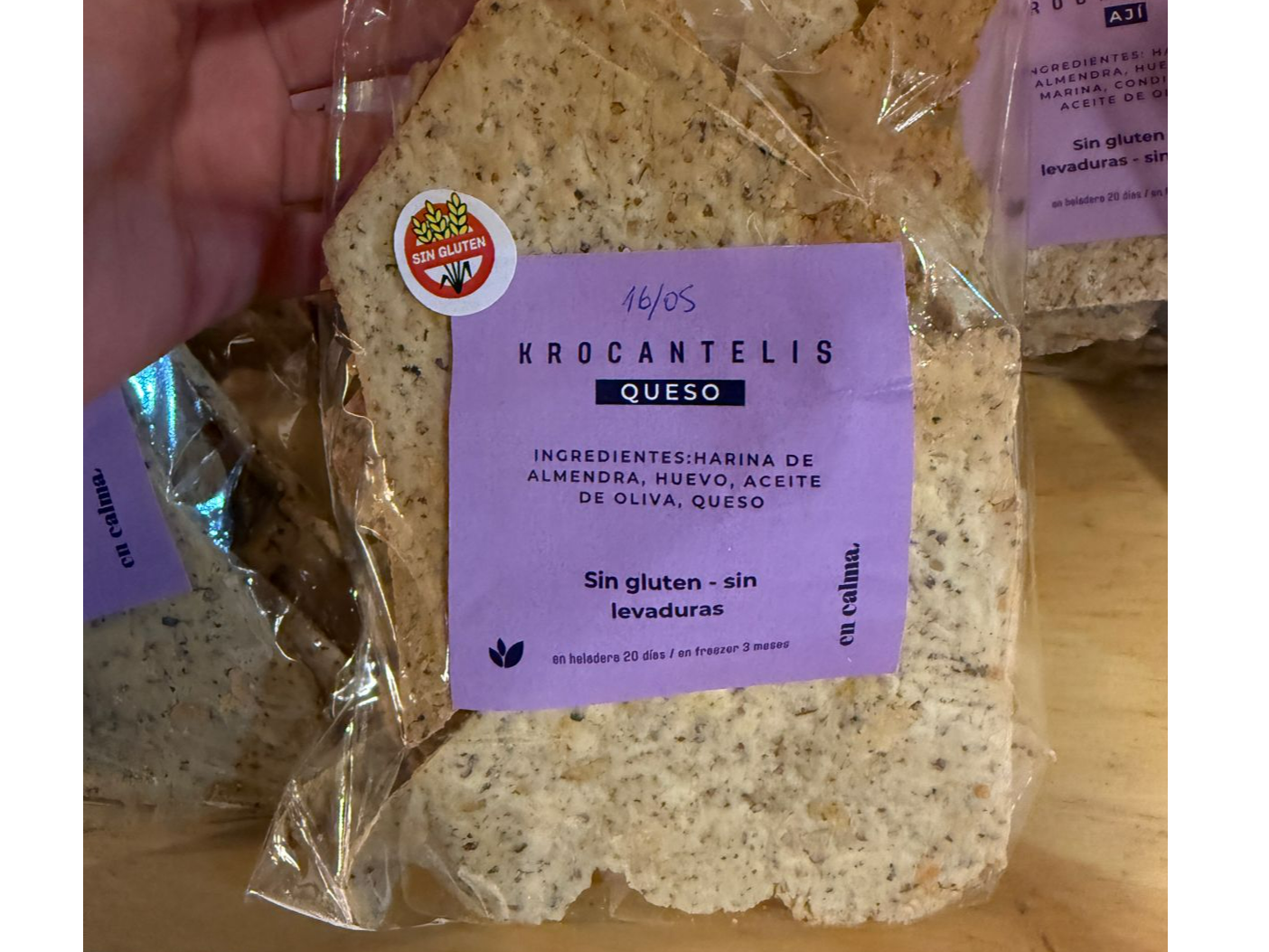 Krocantelis de Queso 200gr - En Calma