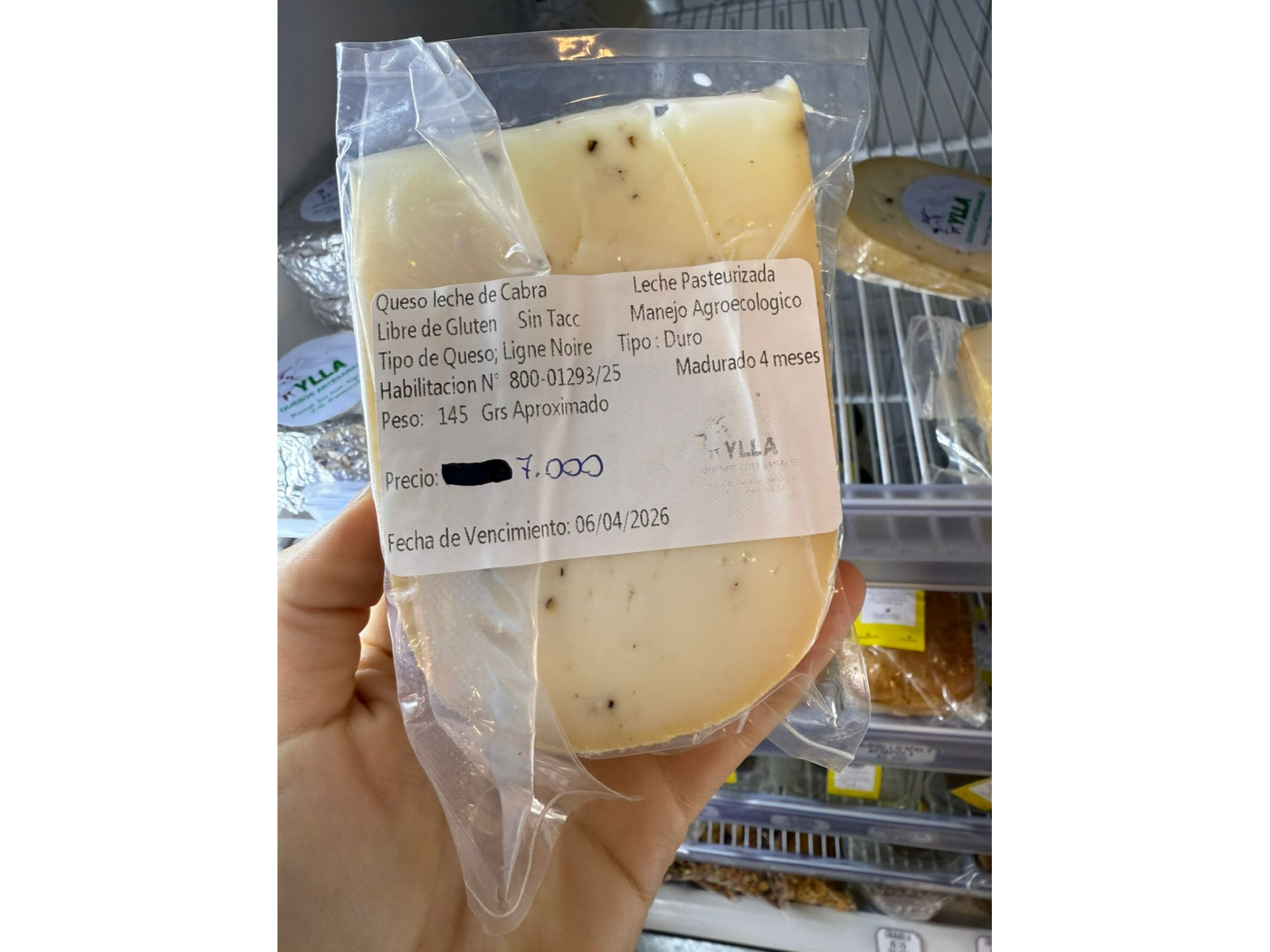 Queso ligne noire