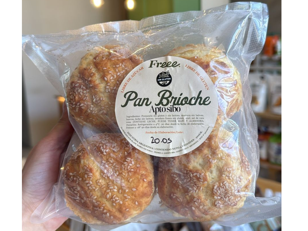 Pack Pan Brioche 4 Unidades - FREEE
