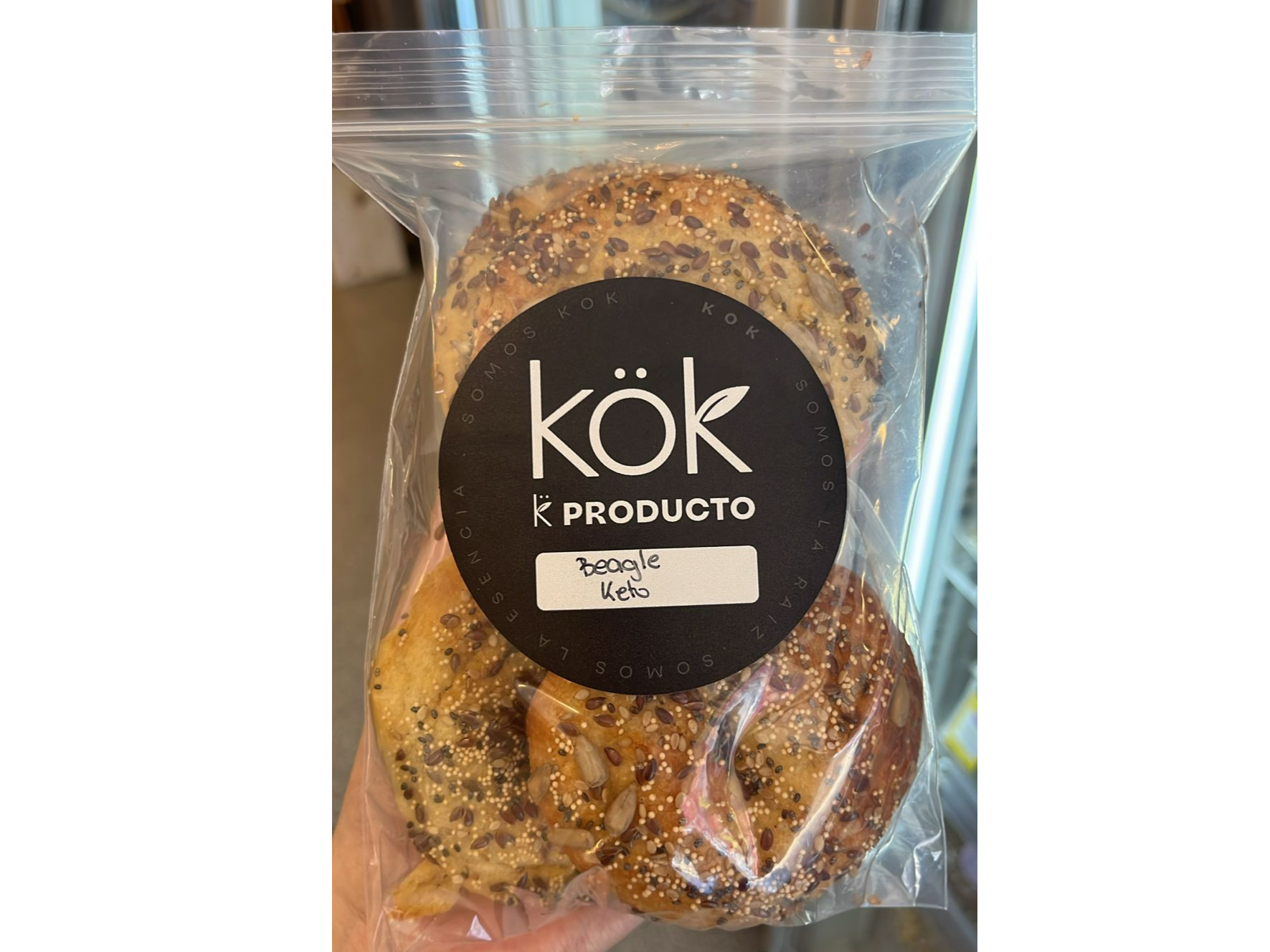 Bagels keto 4 unidades