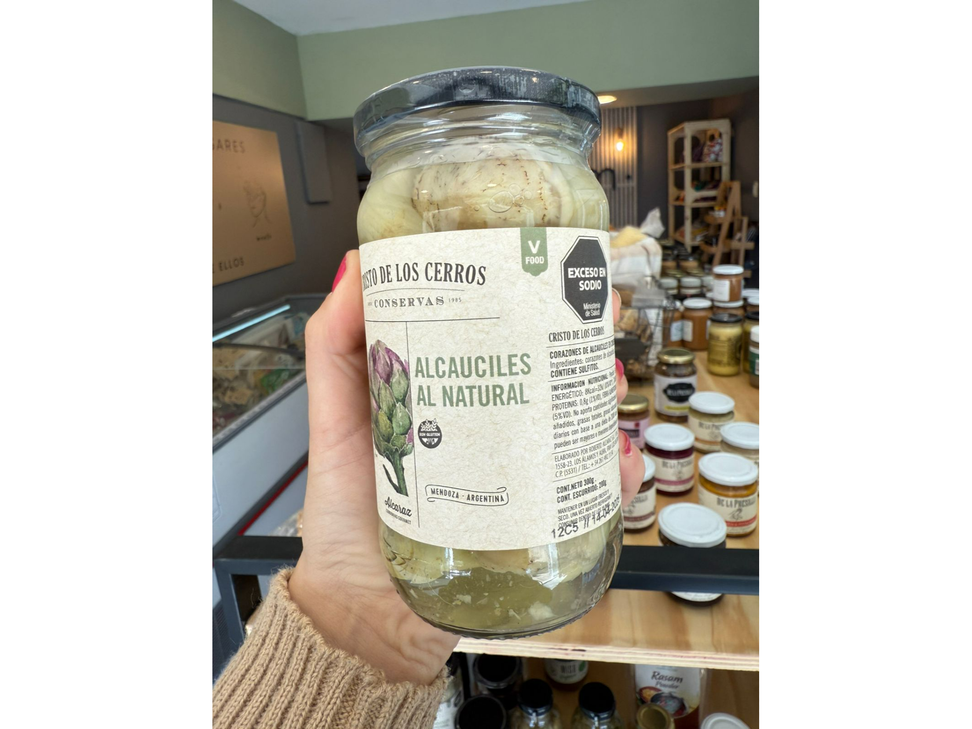 Alcauciles al natural 300g