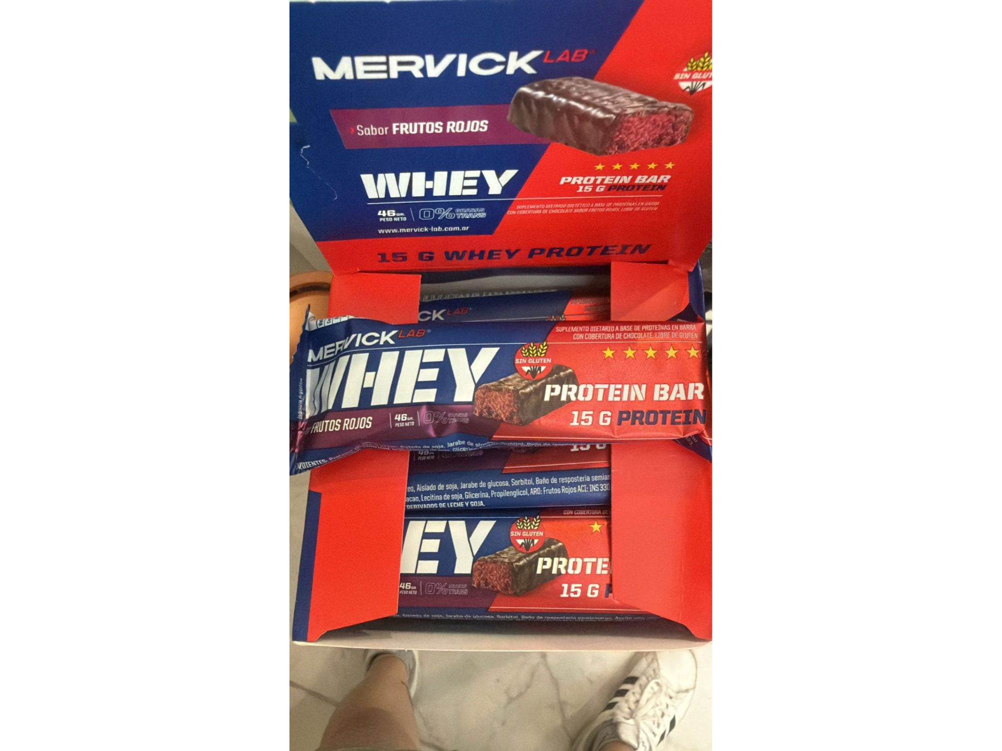 Barra de Frutos Rojos - Mervick