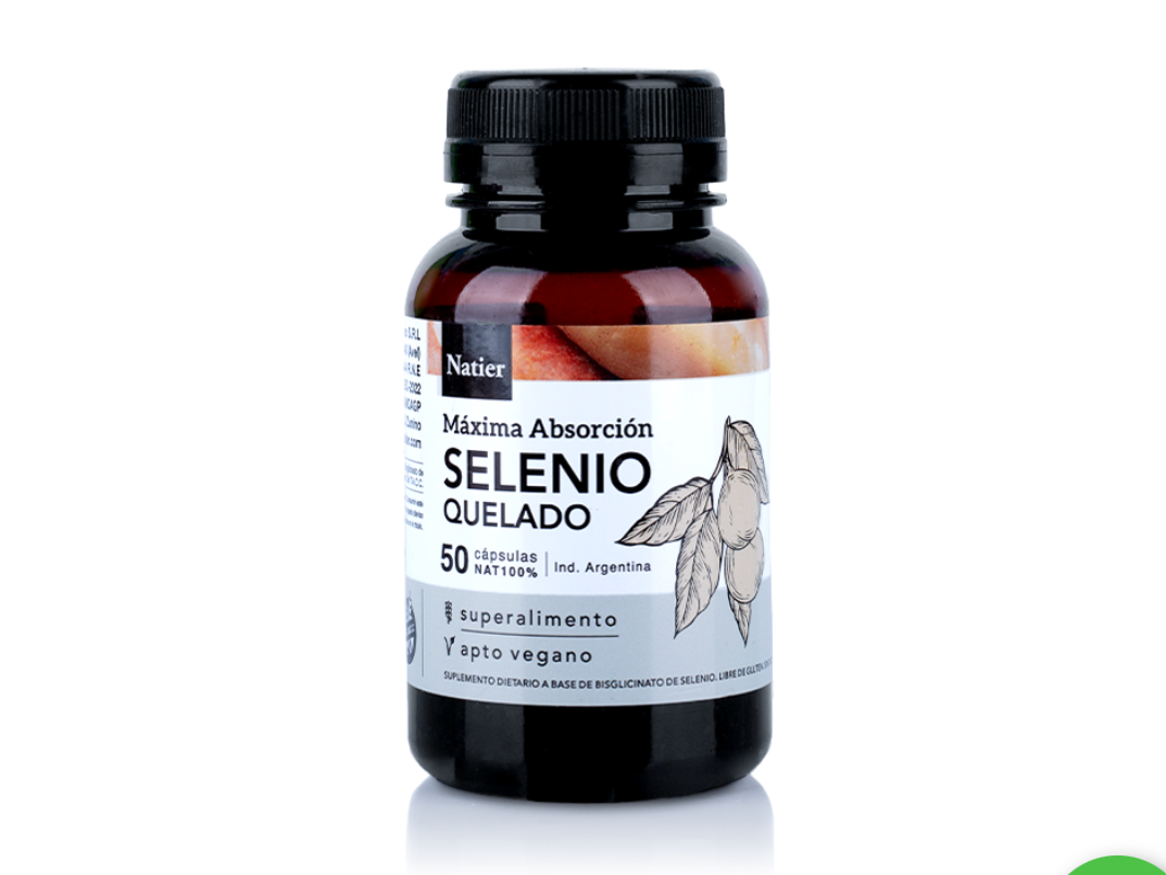 Cápsula de Selenio 50g -Natier