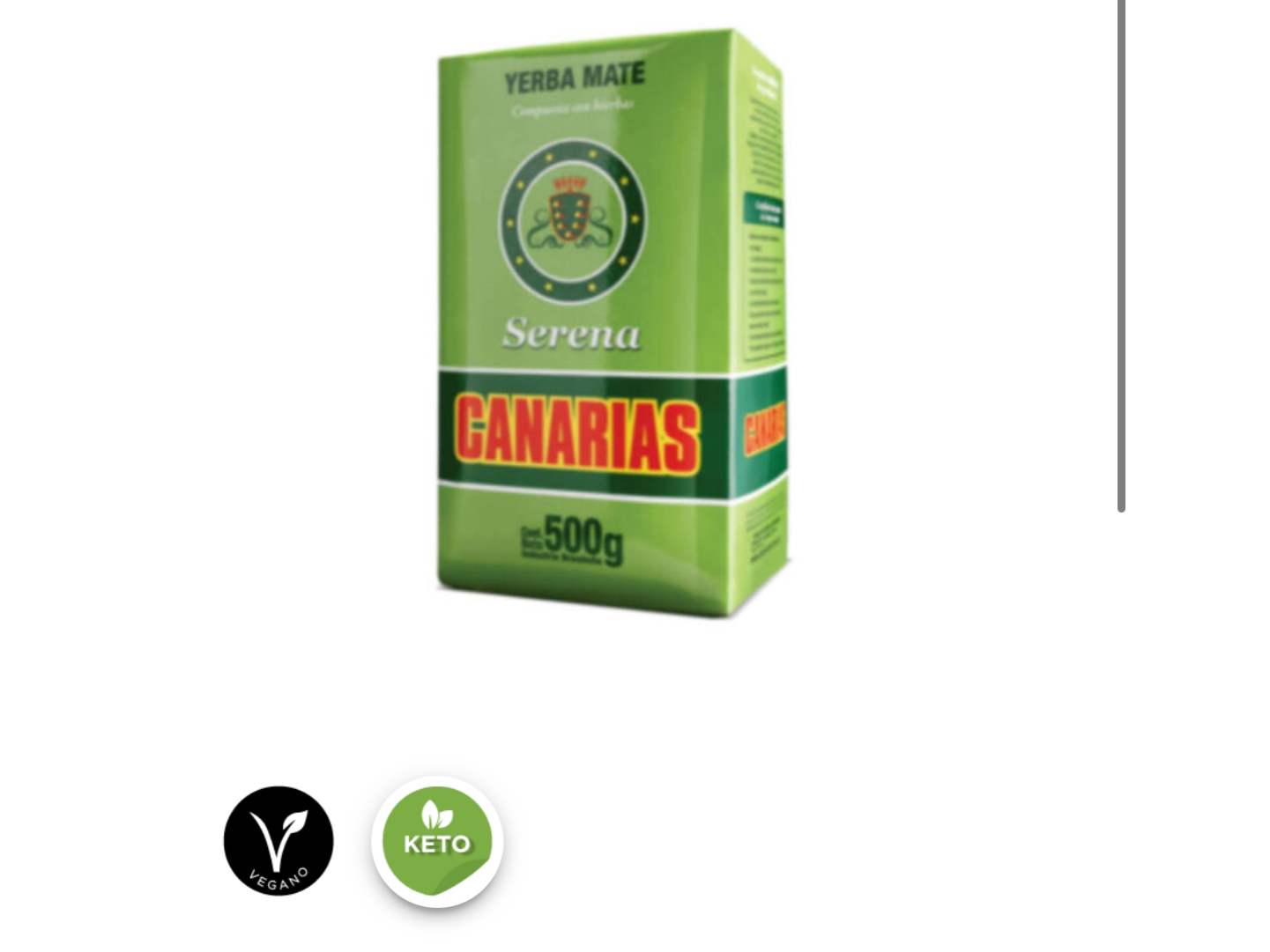 Yerba mate serena x500g