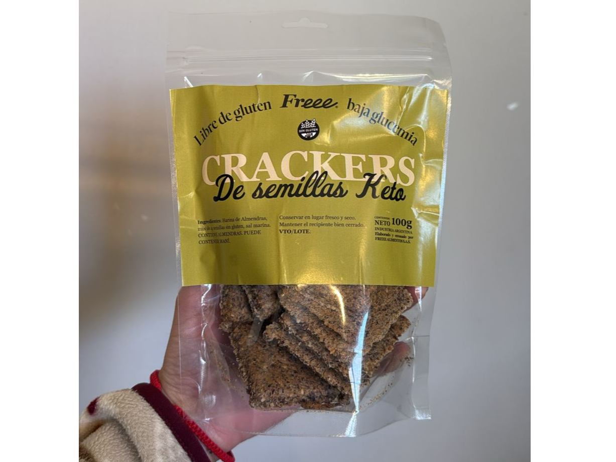 Crackers de Semillas Keto - FREEE