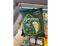 Hamburguesa espinaca x4