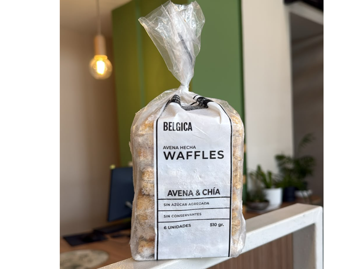 Waffles de Avena sin Azucar - Belgica