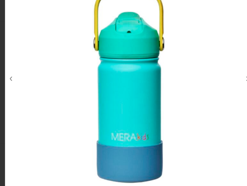 Botella Termica Kids x 420ml Turquesa - Meraki