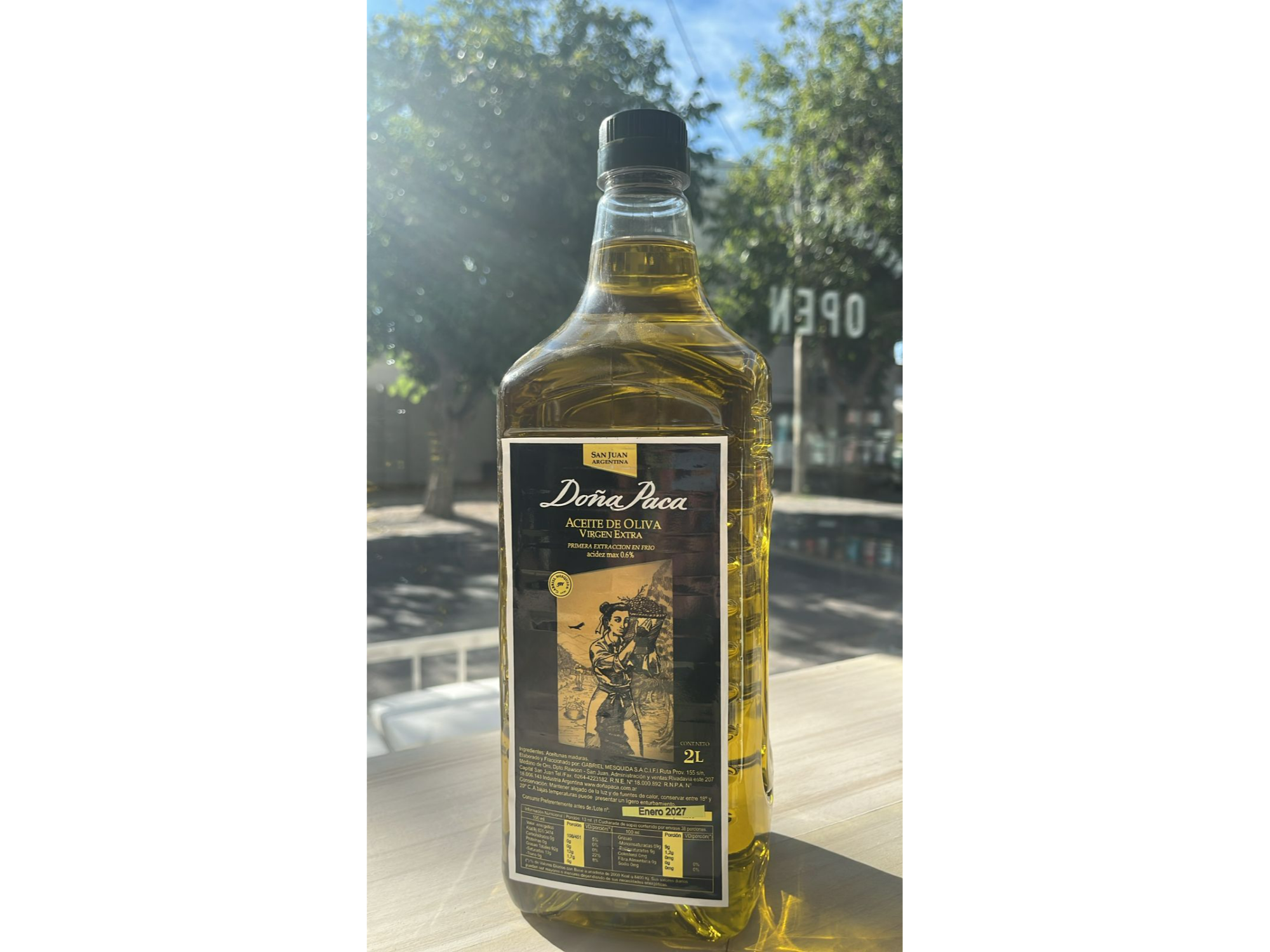 Aceite de oliva 2L botella de plástico DOÑA DOMINGA