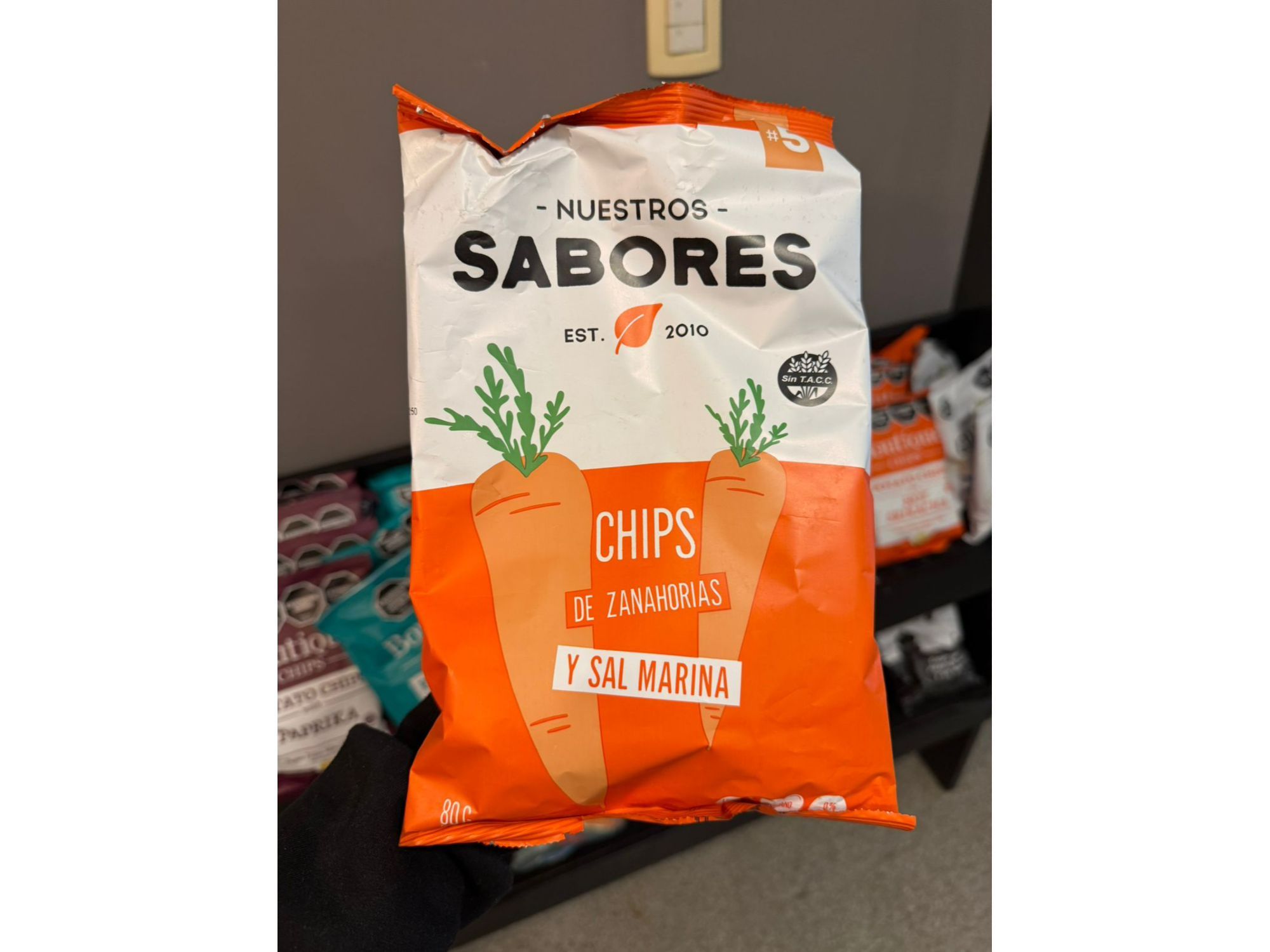 Papas de Zanahoria y Sal Marina - Nuestros sabores