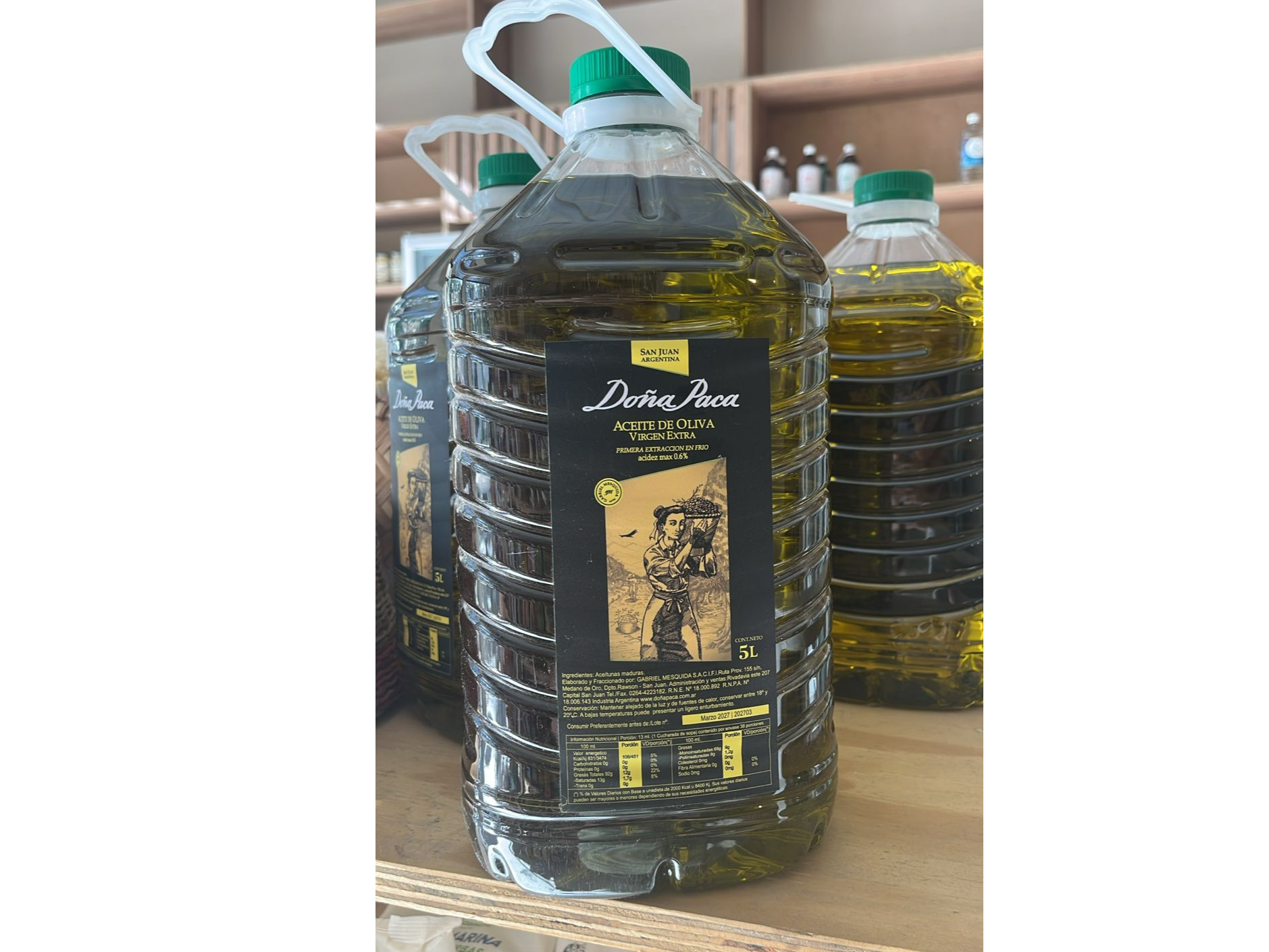 Aceite de oliva 5L Bidón DOÑA DOMINGA