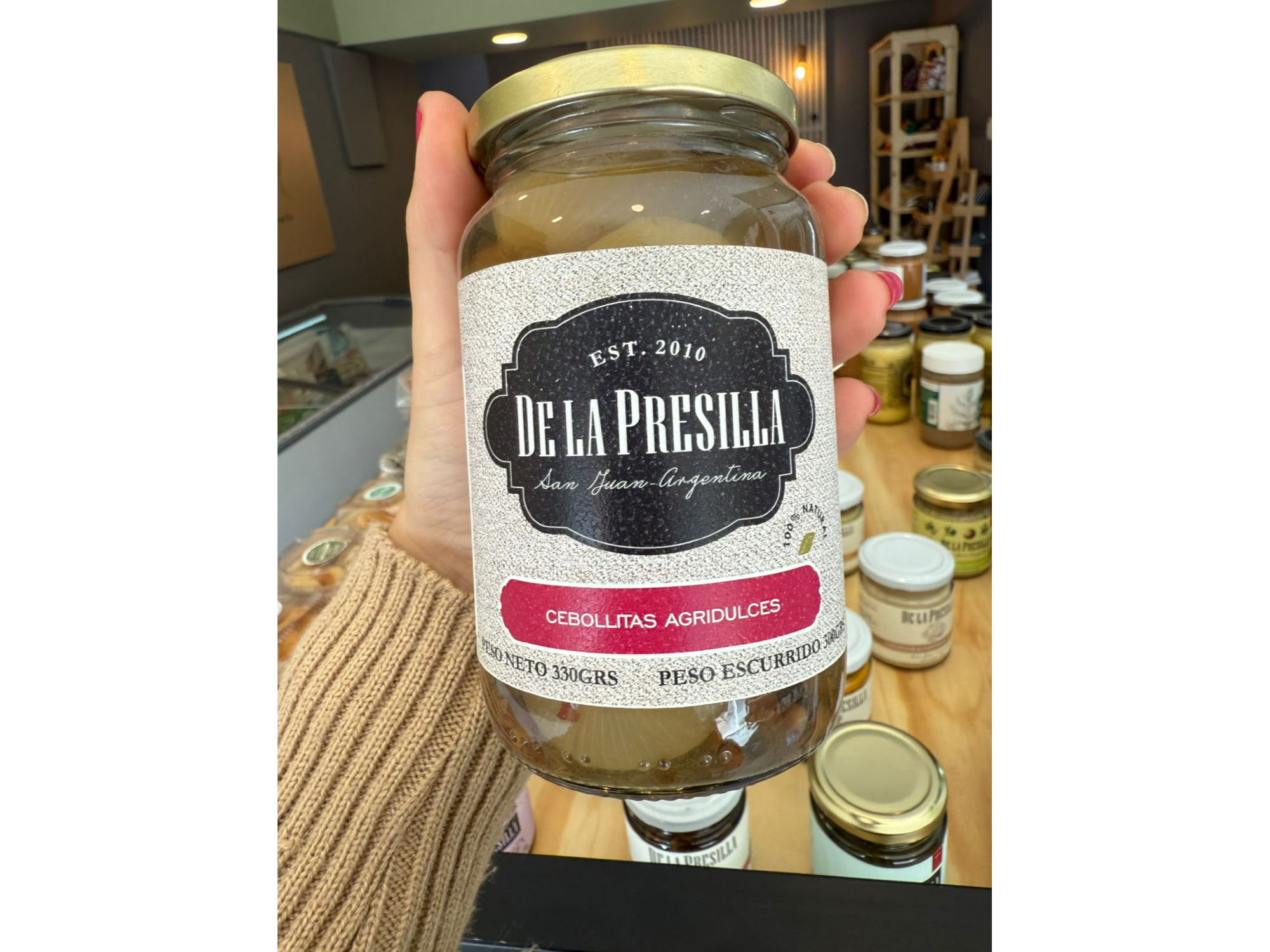 Cebollitas agridulces 360g