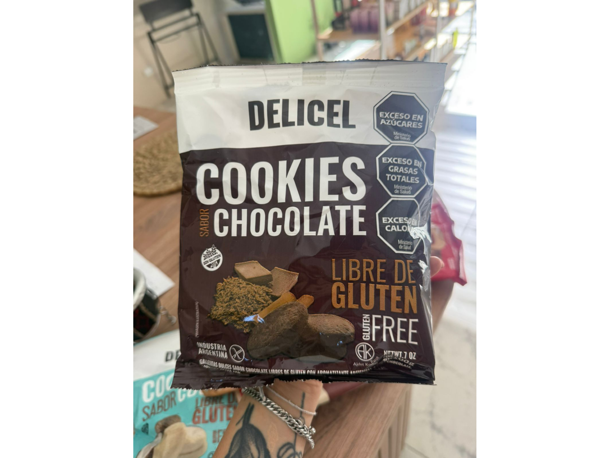 Cookies CHOCOLATE sin TAC - Delicel