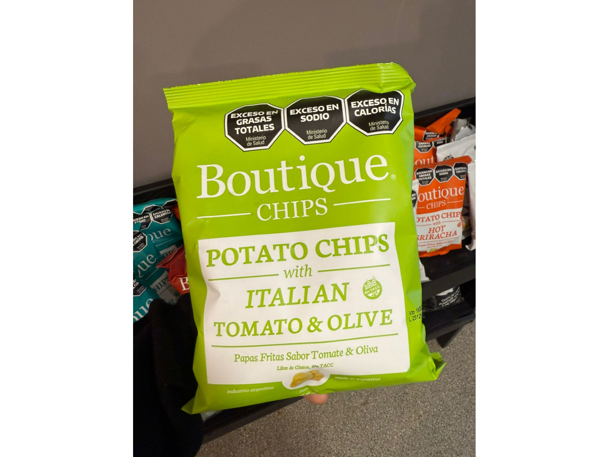 Papas Tomate y Oliva - Boutique Chips