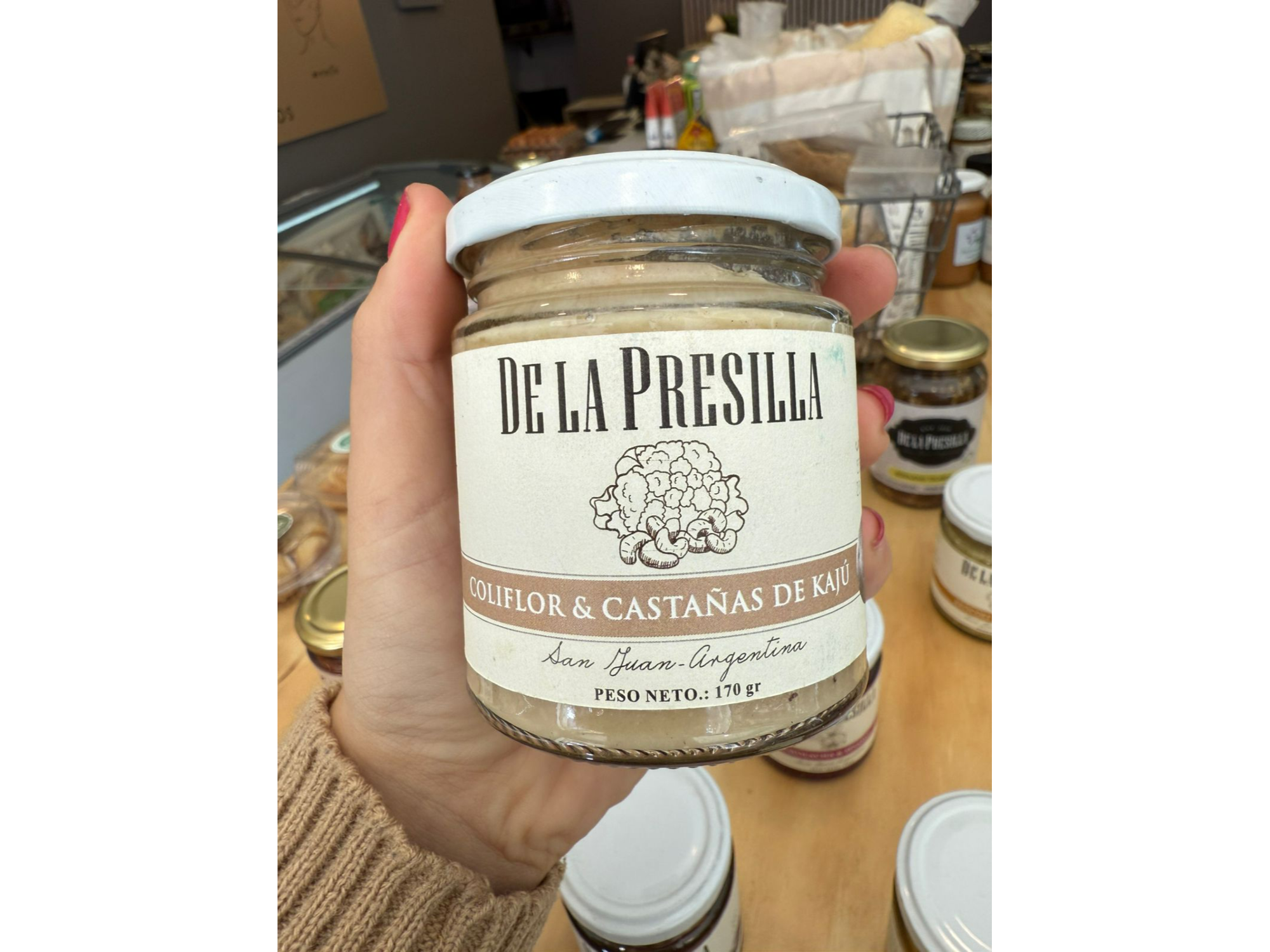 Coliflor y castañas de kajú 170g